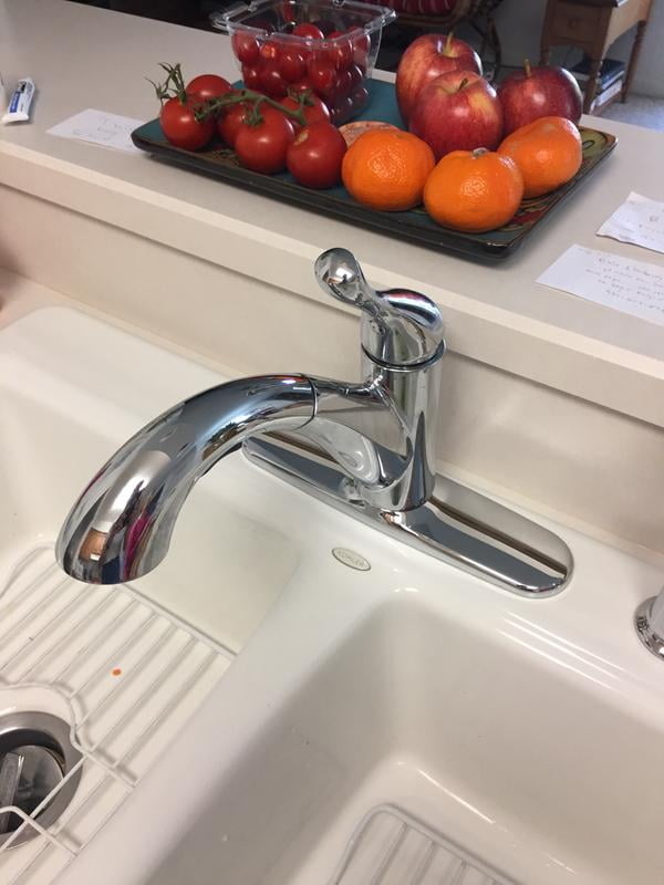 Delta Faucet Co 16953 Dst Chrome 1hand Kitchen Faucet Walmart Com