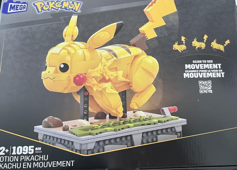 Pokemon Gifts MEGA Pokemon Building Set - Mechanized Pikachu Figure ...