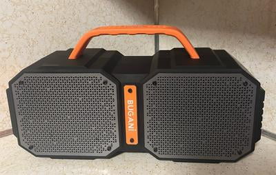 BUGANI Bluetooth Speaker, Portable Outdoor Waterproof Speaker, 50W