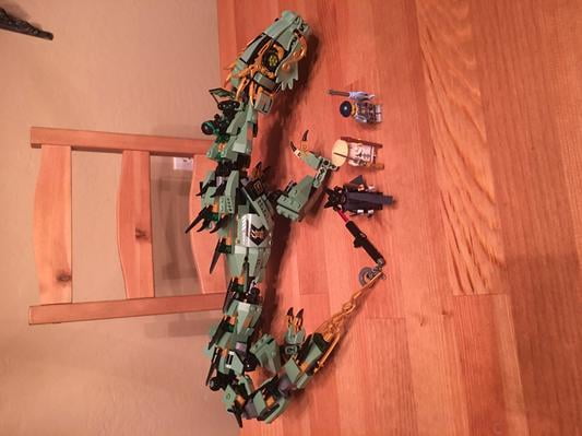 LEGO NINJAGO Movie Green Ninja Mech Dragon 70612 Ninja Toy with