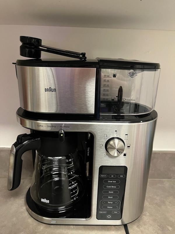 Free Shipping! Braun MultiServe Plus 10- Cup Pod Free Drip Coffee Maker,  Stainless Steel, KF9370SI - Walmart.com - Walmart.com