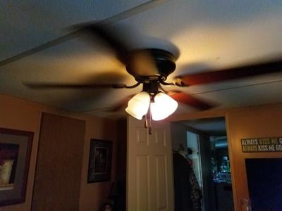 Chapter 52 4 Light Oil Rubbed Bronze Ceiling Fan Walmart Com
