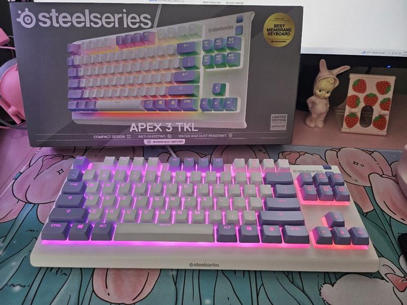 SteelSeries Apex 3 TKL Amethyst - Walmart.com