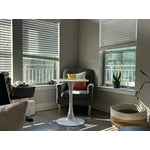24 Inch Modern Round Dining Table for 2-4 People with MDF Top and ...
