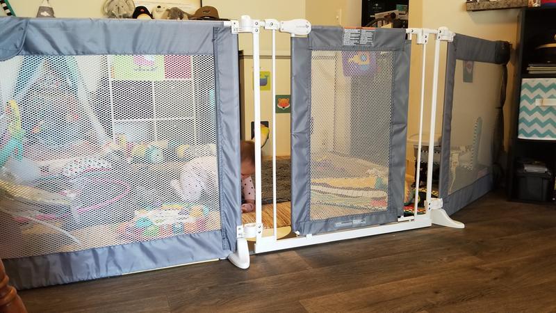 Summer mesh sale baby gate