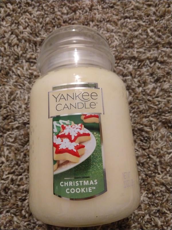 Yankee Candle Scented 22 Oz Large Jar Candle Christmas Cookie Walmart Com Walmart Com