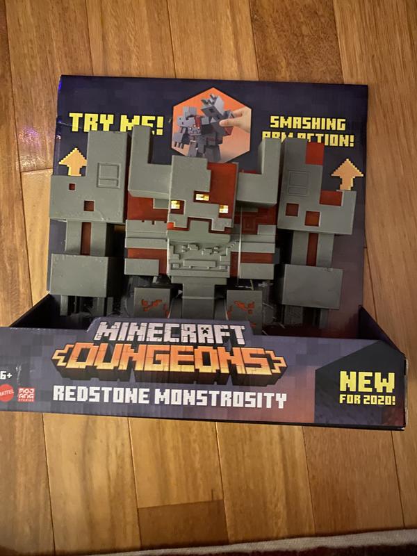 Minecraft Dungeons Redstone Monstrosity Figure Walmart Com Walmart Com