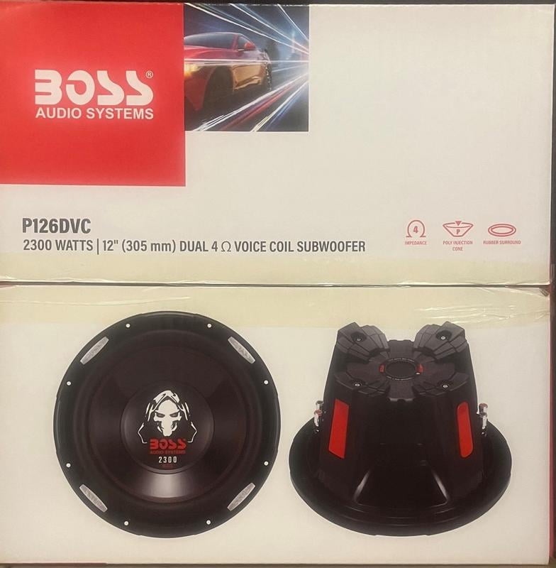 BOSS Audio Phantom 12-Inch 2300W Car Subwoofers (Pack of 2