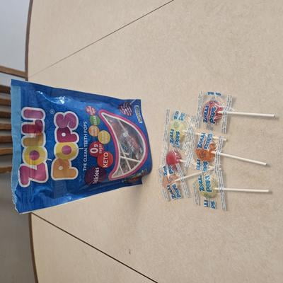 Zollipops Sugar Free Lollipops with Natural Fruit Flavors 5.2 oz