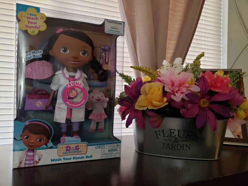 doc mcstuffins wash your hands doll walmart