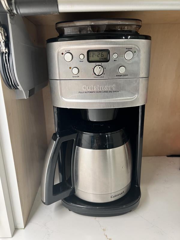 Cuisinart Burr Grind & Brew Thermal 12 Cup Automatic Coffeemaker with Bean  Grinder & Programmability - Walmart.com