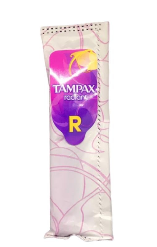 Tampax Pocket Radiant Tampons with LeakGuard Braid, Duo Pack
