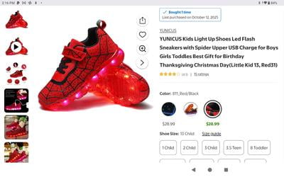 Oplaadbare LED Sneakers Voor Kinderen Met Knipperende Vleugels 7 Kleuren Gympen I 33667332