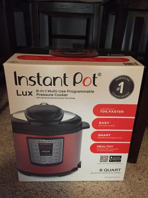 Instant Pot Lux 8-Quart 6-1 Multi-Use Programmable Pressure Cooker