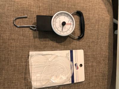 American Tourister ABS Luggage Scale with Built in Measuring Tape 