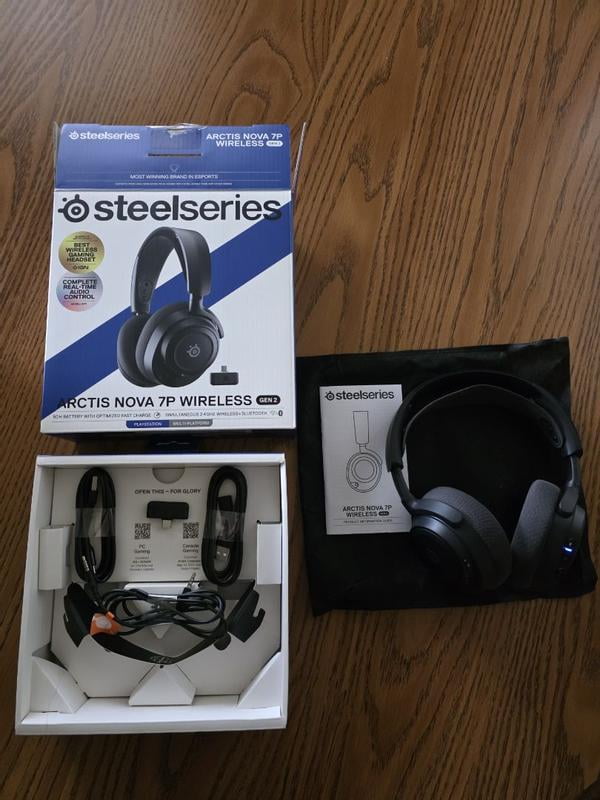 SteelSeries Arctis Nova 7P Wireless Gen 2 Multi-Platform Gaming