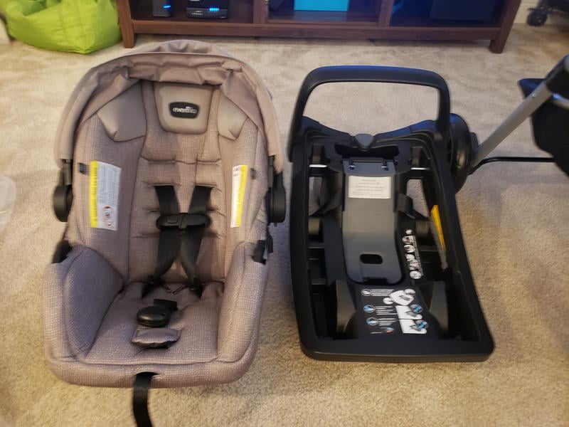 evenflo pivot modular car seat