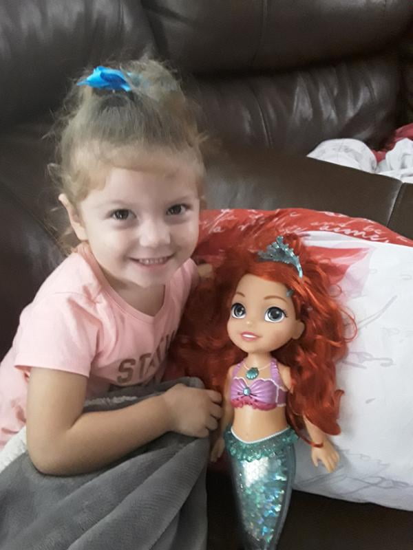 sing & sparkle ariel doll