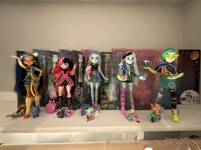 未開封◇モンスターハイ◇デュース&フランキー　コーヒーブレイク　セット　2022 Monster High Coffee Break Frankie Stein & Deuce Gorgon Doll