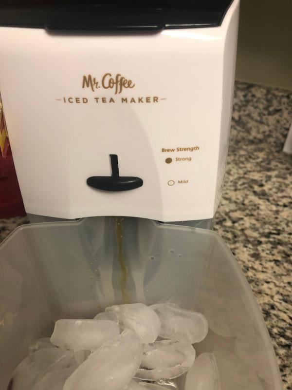 Mr. Coffee Fresh Tea Iced Tea Maker No Pitcher 3 Quart TM75R 
