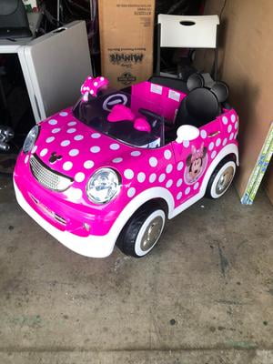 minnie mouse hot rod coupe walmart