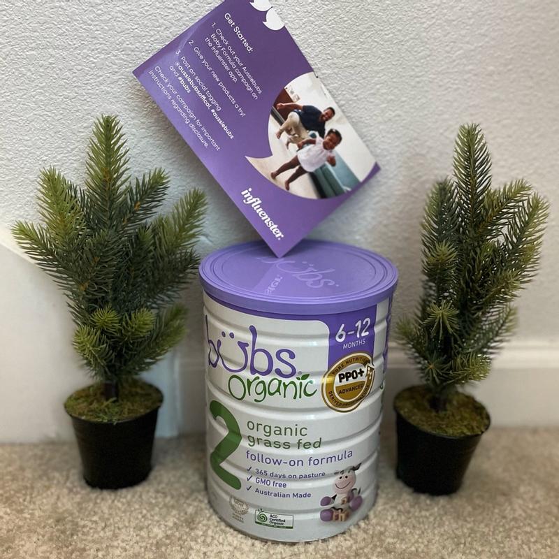 bubs organic フォローオンフォーミュラ 2 6-12ヶ月用 Aussie Bubs Organic Grass Fed Follow-on Formula (Stage 2, 6