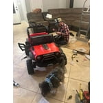 For Kids 4-8 24V Kids Ride On Car Truck With Remote Control, 2 Iraq Ride On Toys