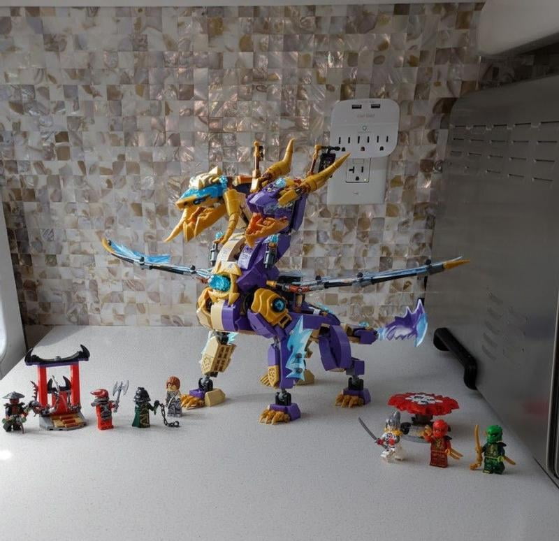 LEGO NINJAGO Arc Dragon of Focus Kids Toy, 869 pcs.
