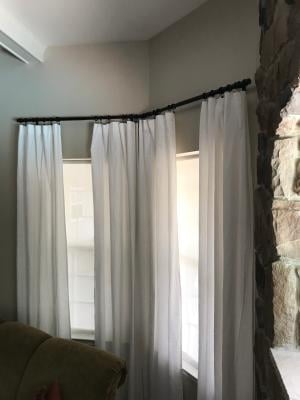 Better Homes Gardens Curtain Rings With Clips Set Of 7 1