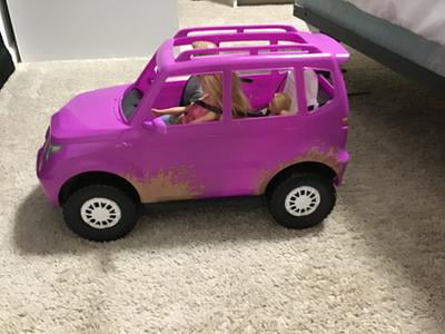 Sund mad tiger Snavset Barbie Sweet Orchard Farm Doll & Vehicle Set with Blonde Doll & Purple  4-Seater Off-Roading Toy Car - Walmart.com