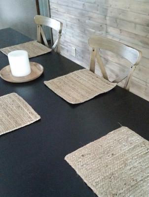Better Homes And Gardens Jute Braid 14 Square Placemat Natural Better Homes And Gardens Jute Braid 14 Square Placemat Natural