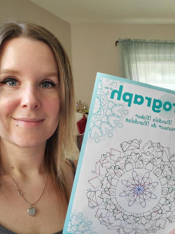 Spirograph Mandala Maker – Set De Création De Mandalas Avec Roues Interchangeables, Dès 8 Ans