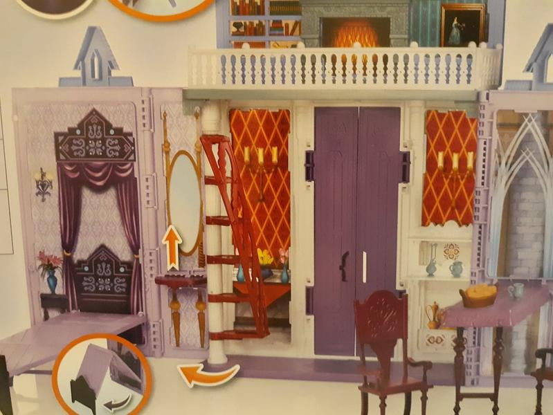 frozen 2 fold and go castle walmart