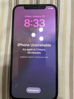 Apple, iPhone 12, Restored, Carrier Unlocked, 64GB, Purple