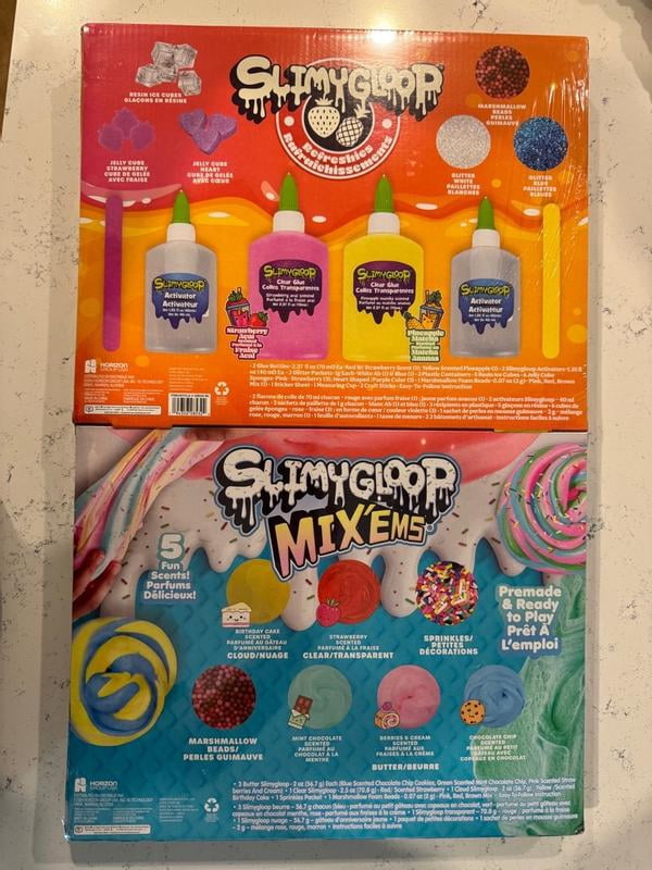 SLIMYGLOOP 2-in-1 Slime Kits - 5 Pack, 2 Kits Included - Walmart.com
