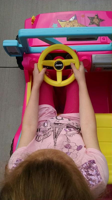 barbie take along tunes jeep