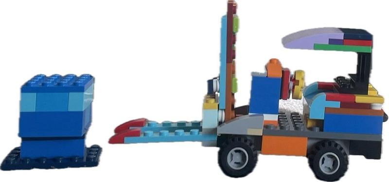 LEGO Classic Medium Creative Brick Box Building Toy Set with Easy Storage Includes a Train Car and a Tiger Figure Back to School Supplies for Kids Ages 4 and Up 10696 Features