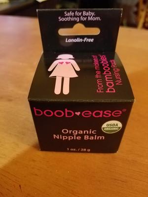 Bamboobies Nipple Cream, Lanolin-Free Organic Nursing Balm, 1 oz