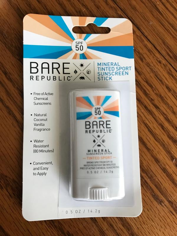 tinted sunscreen stick