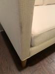 Tommy hilfiger guilford sofa with solid wood base coastal cream best sale