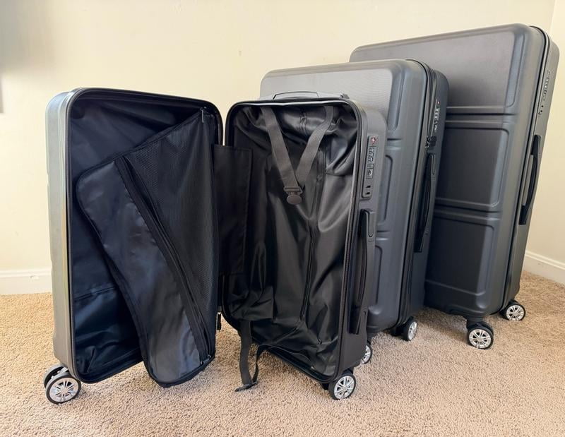 Jualle Care Pack 4個セット Ifanze 10 Set Travel Essentials Luggage Organizer Bags, Packing