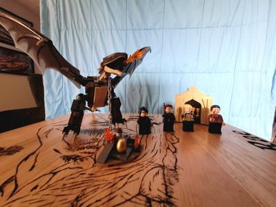 LEGO Harry Potter Set: Hungarian Horntail Triwizard Challenge