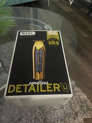 WAHL PROFESSIONAL, Cordless Detailer Li, Gold, Lithium-Ion Battery