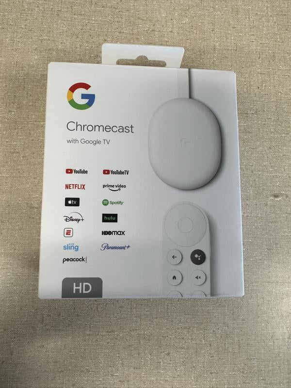 ほぼ未使用】Google Chromecast with Google HD ほぼ未使用】Google