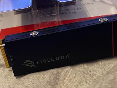 Seagate FireCuda 530 NVMe 1TB M.2 Internal PCIe Gen 4 x4 Gaming