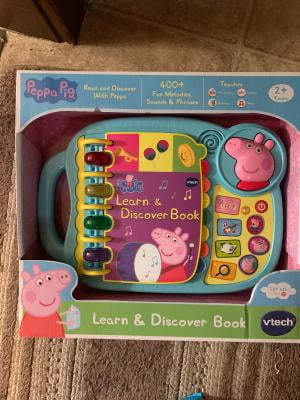 vtech peppa pig learn & discover book