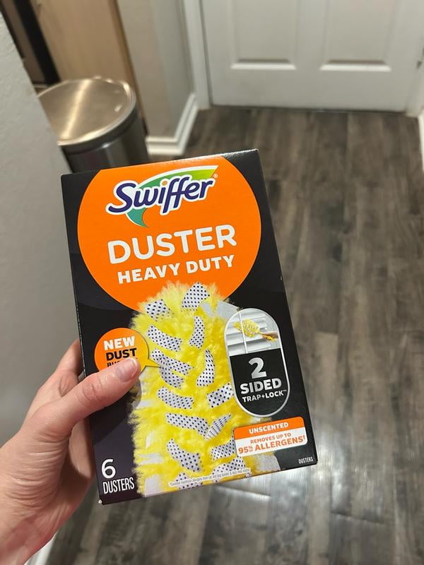 Swiffer 21620 360 Dusters Refill, Dust Lock Fiber, Yellow (6/Box