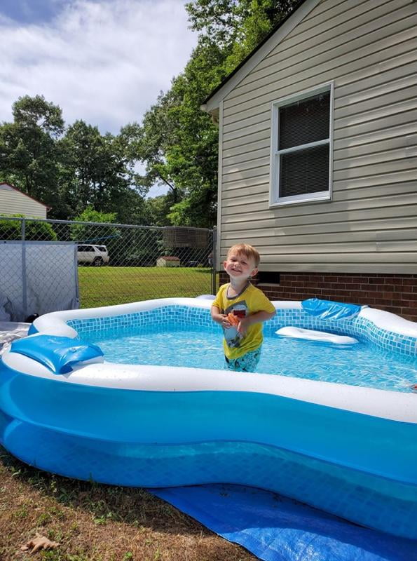 summer waves inflatable pool