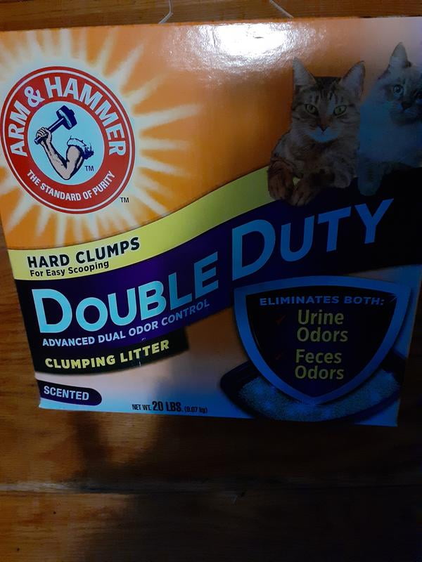 walmart double duty cat litter