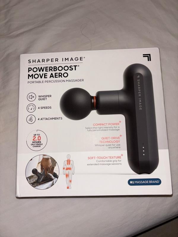Sharper Image® Powerboost Move® Aero Portable Percussion Massager